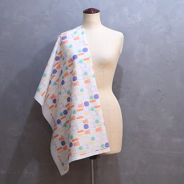 【シーチングorオックス:50cm単位】 エコファブリック fab-cm01774