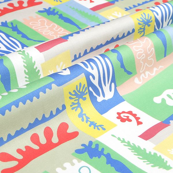 【シーチングorオックス:50cm単位】 エコファブリック fab-cm01785 マティス