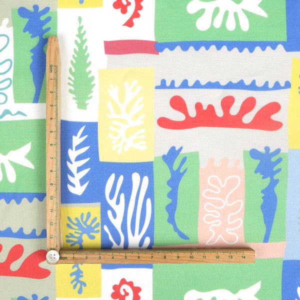 【シーチングorオックス:50cm単位】 エコファブリック fab-cm01785 マティス