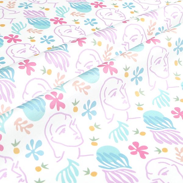 【シーチングorオックス:50cm単位】 エコファブリック fab-cm01786 マティス