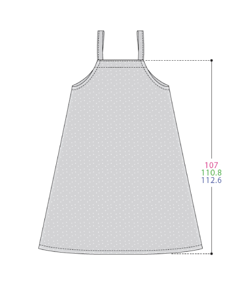 DT006 「手ぬい」のジャンパースカート