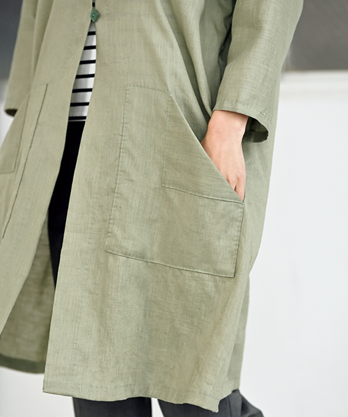 DT020 「手ぬい」のフード付きコート