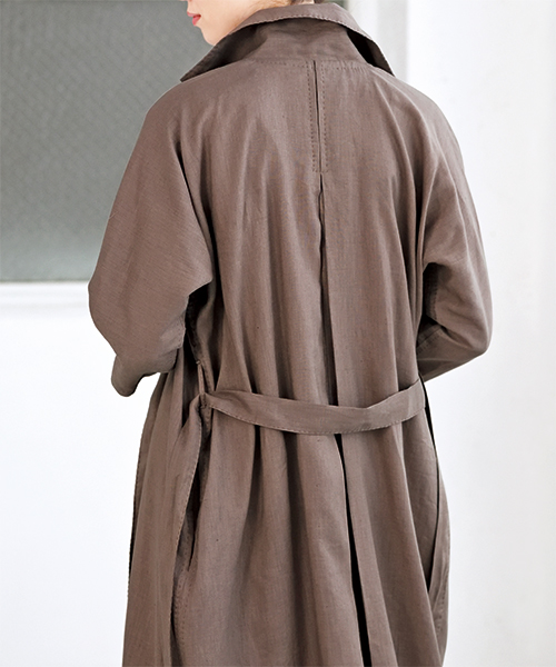 DT021 「手ぬい」のトレンチコート