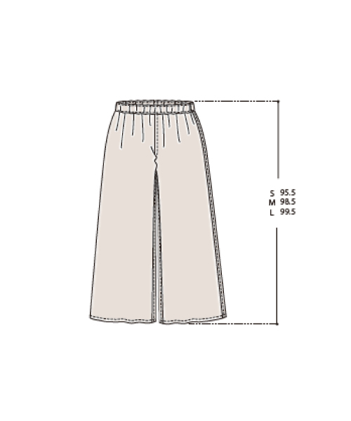 DT028 「手ぬい」のガウチョパンツ