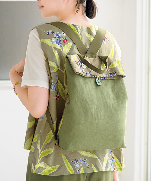 DT031 「手ぬい」のトップス&ガウチョパンツ