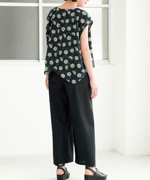 DT032 「手ぬい」のアシンメトリートップス&パンツ