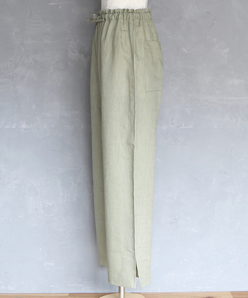 HC-018 スリット入り リラックスパンツ