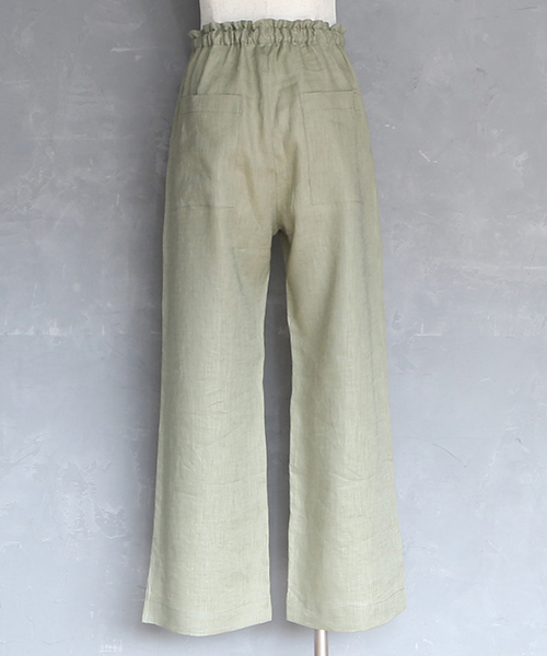 HC-018 スリット入り リラックスパンツ