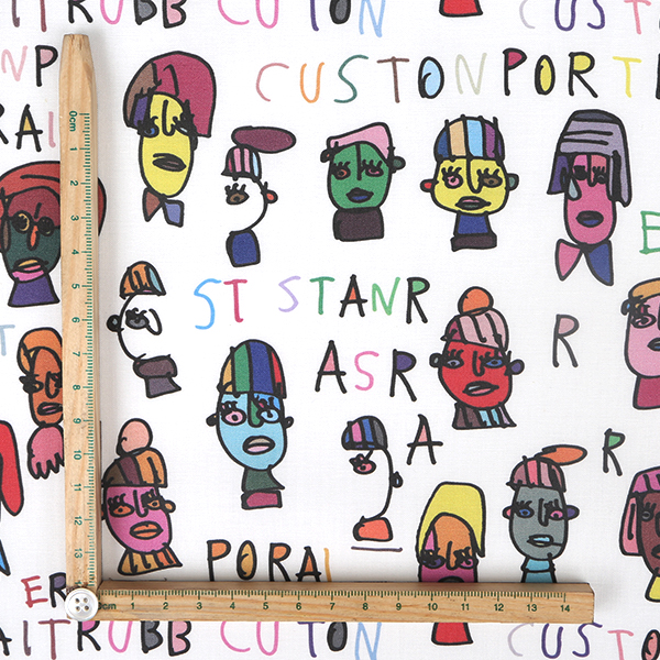 【シーチングorオックス:50cm単位】 エコファブリック fab-mf00006