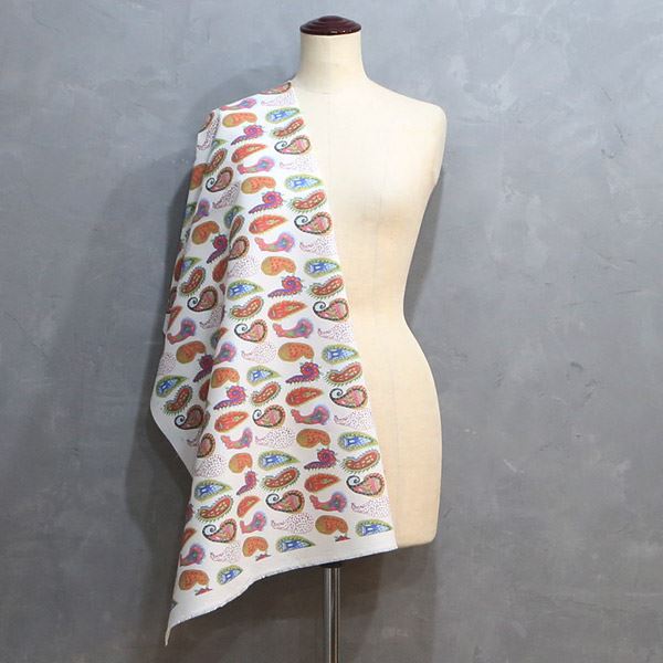 【シーチングorオックス:50cm単位】 エコファブリック fab-mf00018