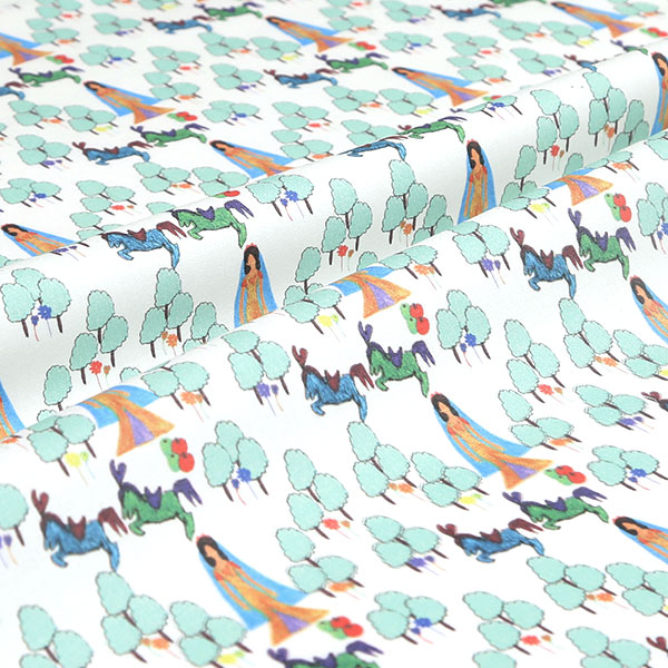 【シーチングorオックス:50cm単位】 エコファブリック fab-mf00038