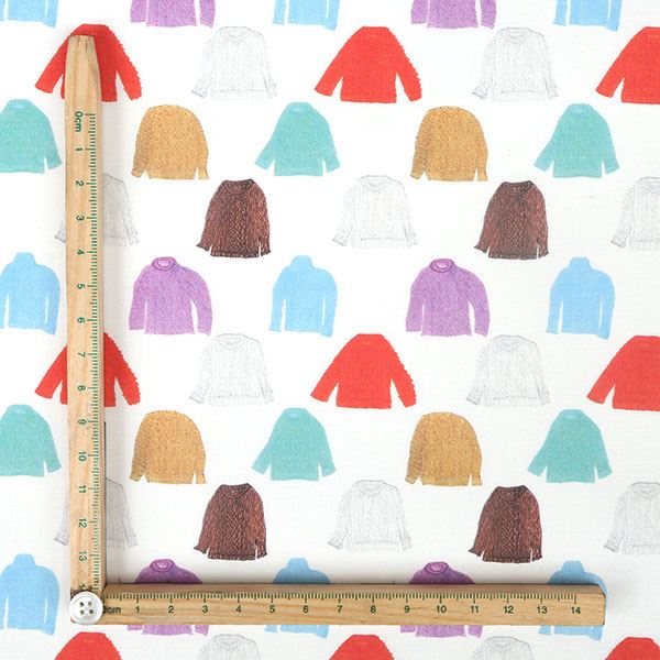 【シーチングorオックス:50cm単位】 エコファブリック fab-mf00057