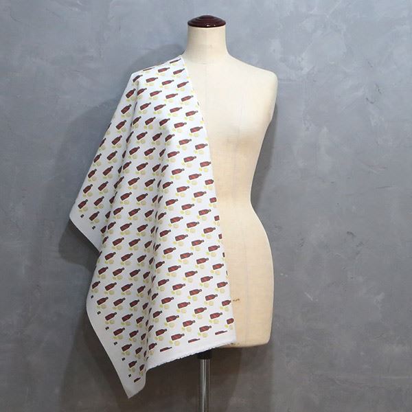 【シーチングorオックス:50cm単位】 エコファブリック fab-mf00062