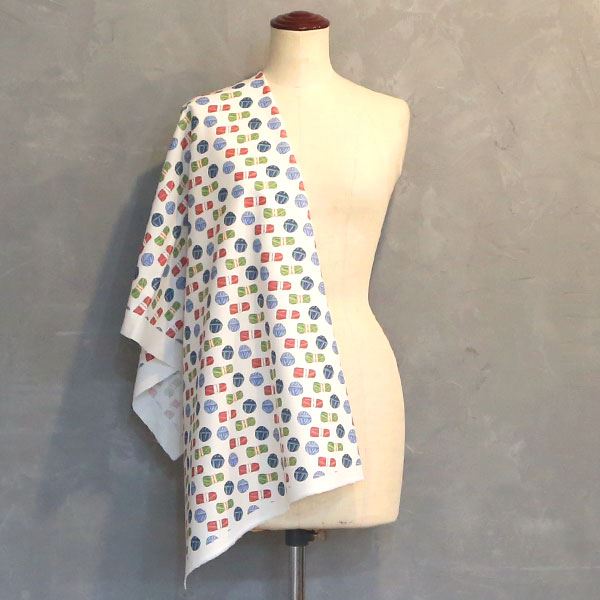 【シーチングorオックス:50cm単位】 エコファブリック fab-mf00086