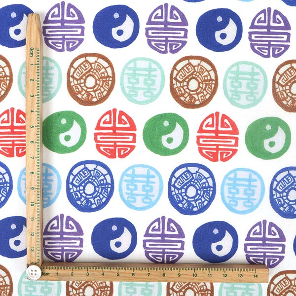 【シーチングorオックス:50cm単位】 エコファブリック fab-mf00104