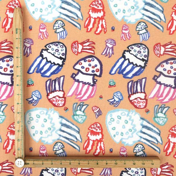 【シーチングorオックス:50cm単位】 エコファブリック fab-mf00123