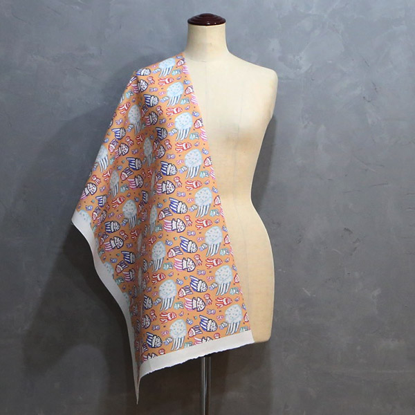 【シーチングorオックス:50cm単位】 エコファブリック fab-mf00123