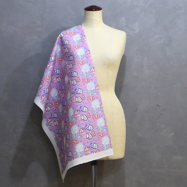 【シーチングorオックス:50cm単位】 エコファブリック fab-mf00124