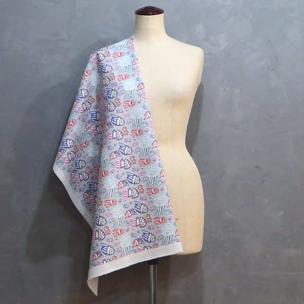 【シーチングorオックス:50cm単位】 エコファブリック fab-mf00125