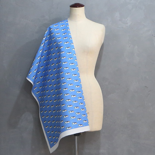 【シーチングorオックス:50cm単位】 エコファブリック fab-mf00166