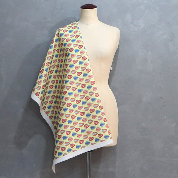 【シーチングorオックス:50cm単位】 エコファブリック fab-mf00186