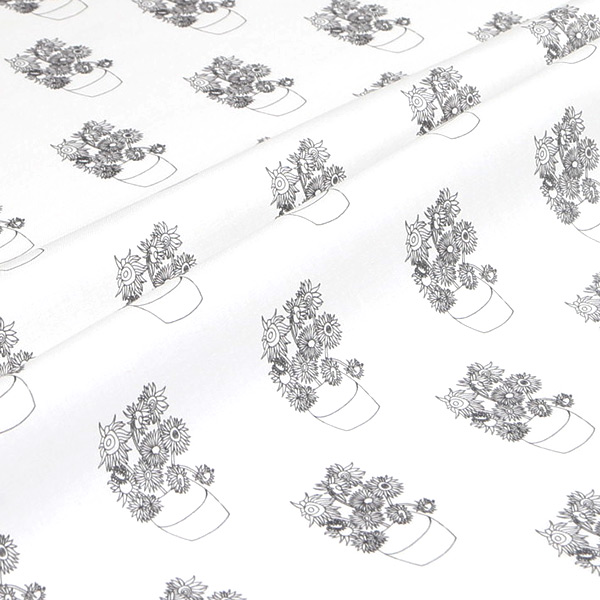 【シーチングorオックス:50cm単位】 エコファブリック fab-mf00191