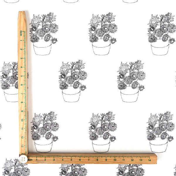 【シーチングorオックス:50cm単位】 エコファブリック fab-mf00191