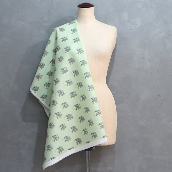 【シーチングorオックス:50cm単位】 エコファブリック fab-mf00192