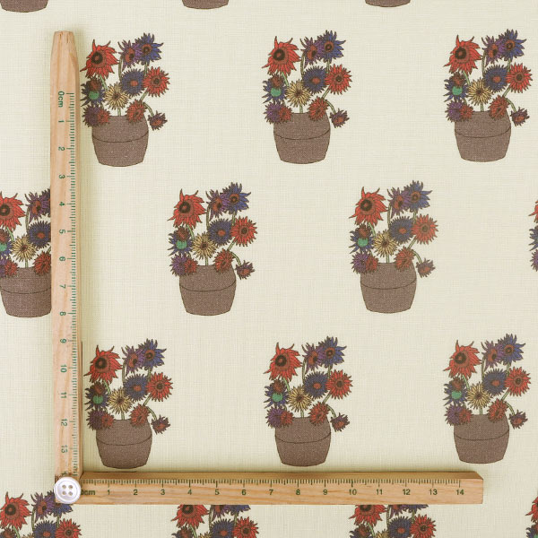 【シーチングorオックス:50cm単位】 エコファブリック fab-mf00195