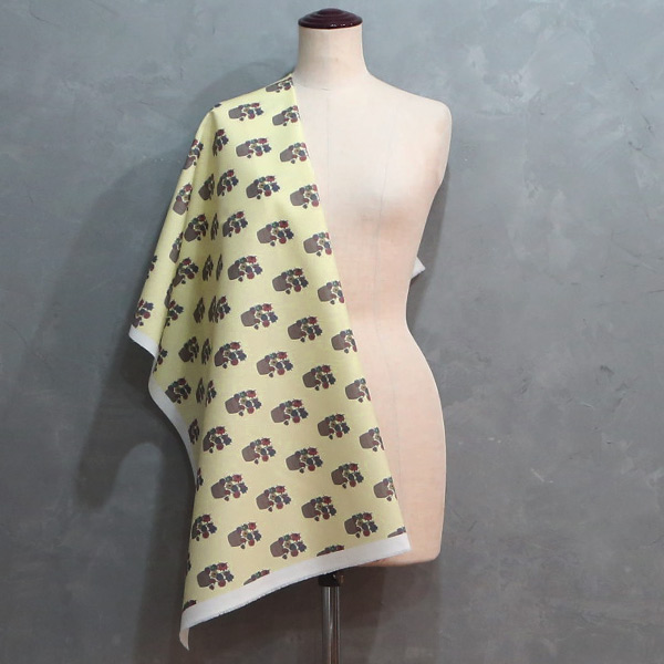 【シーチングorオックス:50cm単位】 エコファブリック fab-mf00195