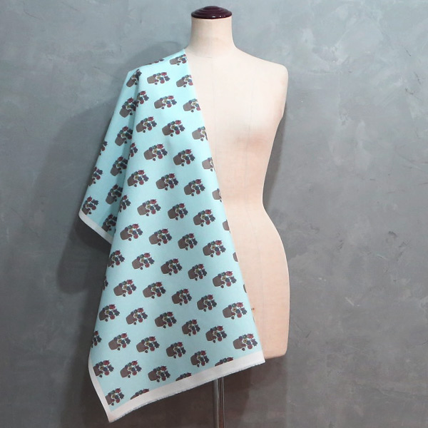 【シーチングorオックス:50cm単位】 エコファブリック fab-mf00196