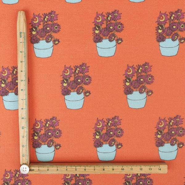 【シーチングorオックス:50cm単位】 エコファブリック fab-mf00199