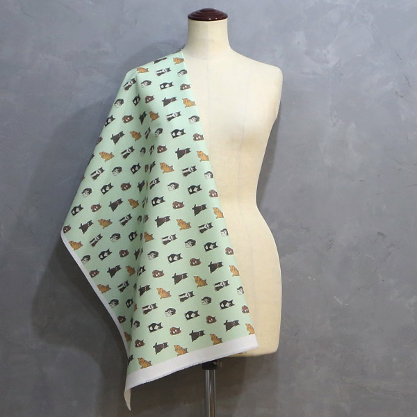 【シーチングorオックス:50cm単位】 エコファブリック fab-mf00219