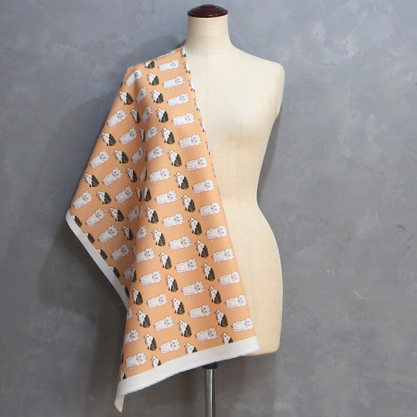 【シーチングorオックス:50cm単位】 エコファブリック fab-mf00243