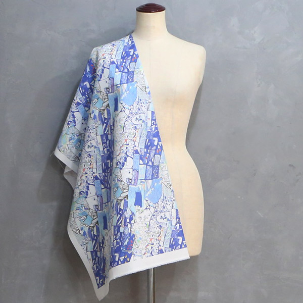 【シーチングorオックス:50cm単位】 エコファブリック fab-mf00245