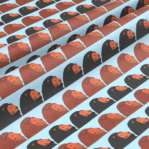 【シーチングorオックス:50cm単位】 エコファブリック fab-mf00252