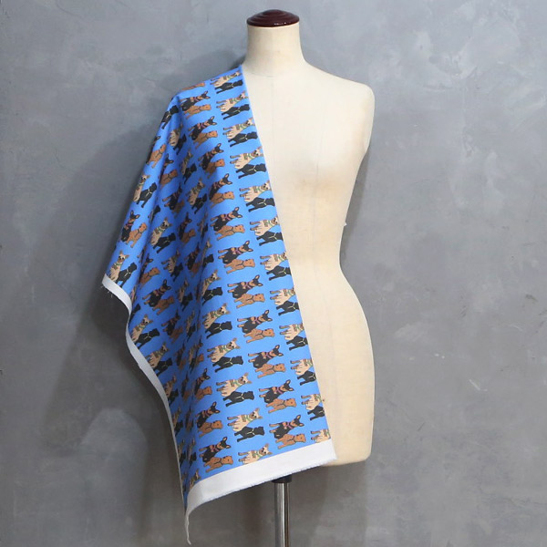 【シーチングorオックス:50cm単位】 エコファブリック fab-mf00256