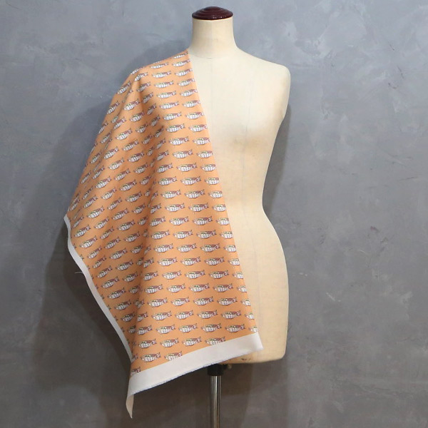 【シーチングorオックス:50cm単位】 エコファブリック fab-mf00259