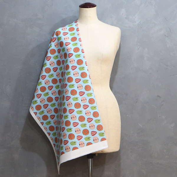 【シーチングorオックス:50cm単位】 エコファブリック fab-mf00262