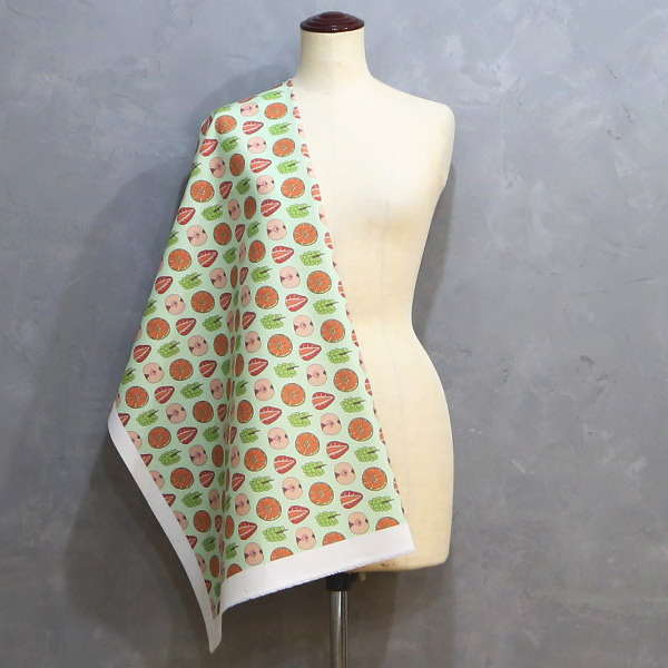 【シーチングorオックス:50cm単位】 エコファブリック fab-mf00263