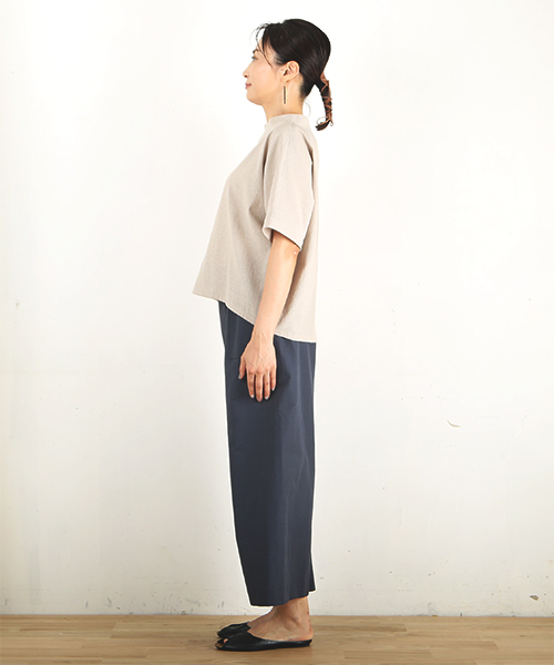 MH001 スタンドカラープルオーバー