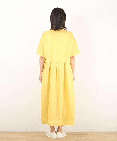 MH004 ソフトプリーツワンピース