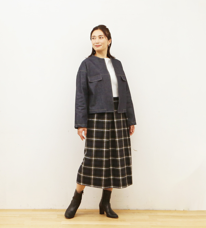 mh008 ハイネックジャケット