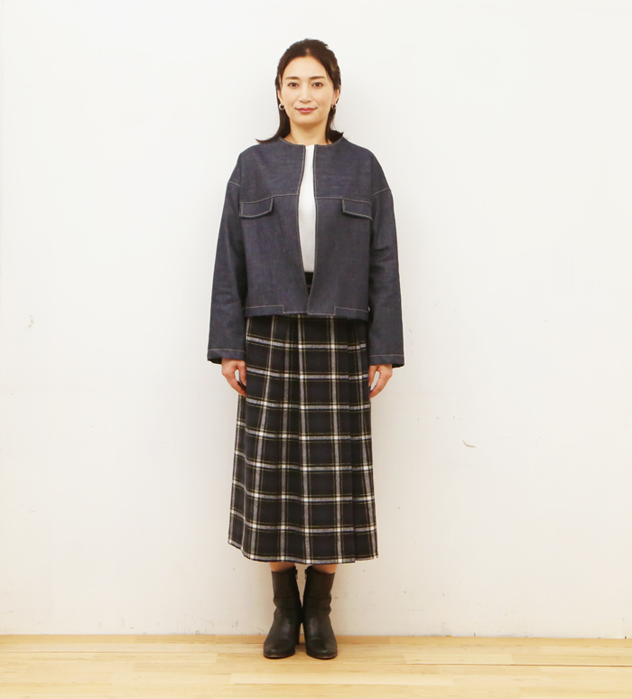 mh008 ハイネックジャケット