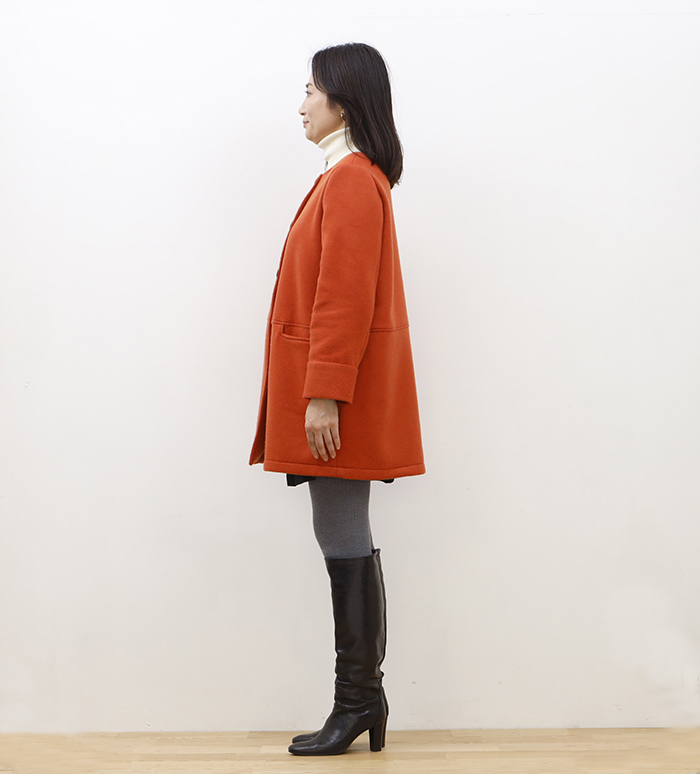 mh014 ノーカラージャケット