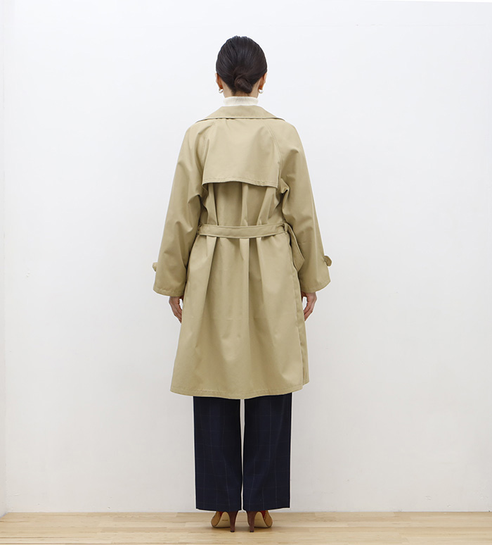 mh017 トレンチ風コート