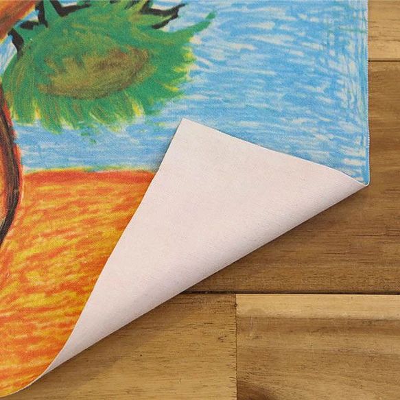 ファブリックポスター ”ゴッホ ひまわり” MINATOMACHI FACTORY 障がい者アート