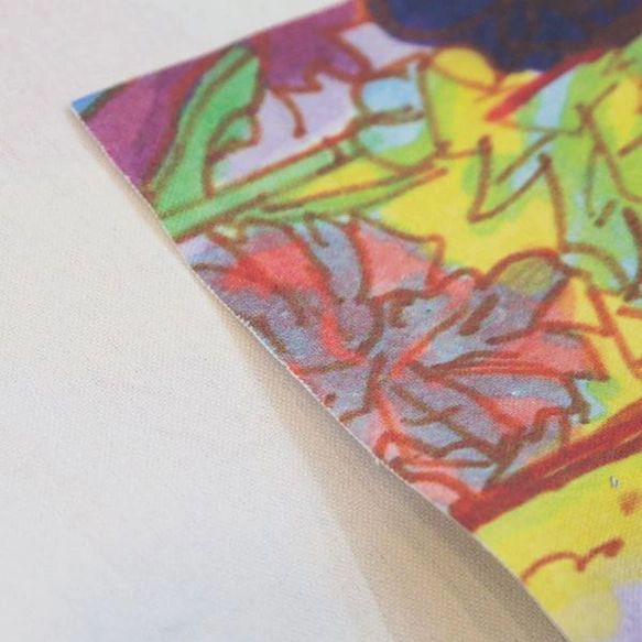 ファブリックポスター ”ミュシャ2” MINATOMACHI FACTORY (障がい者アート)