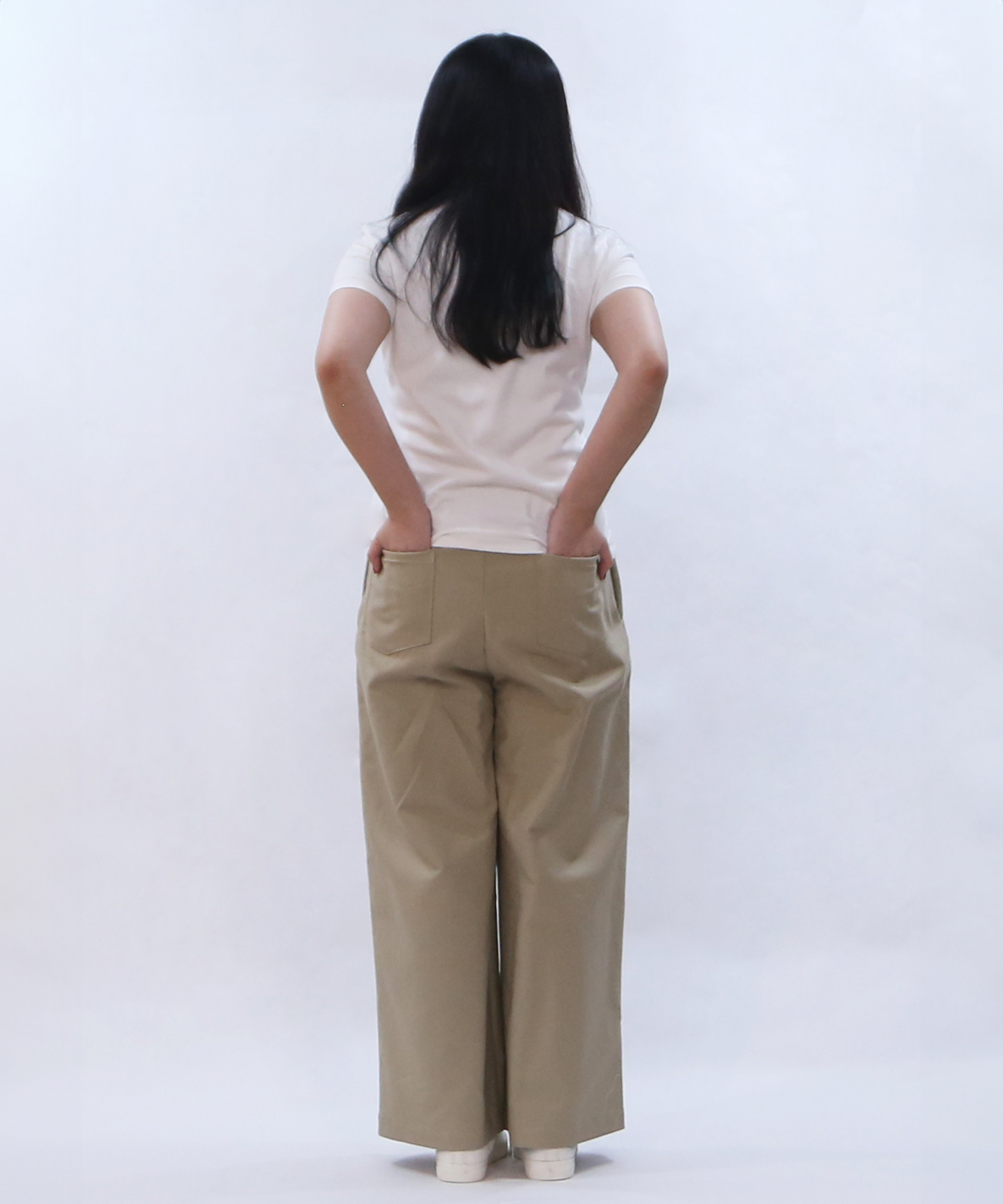 SP009 ワンタックワイドパンツ