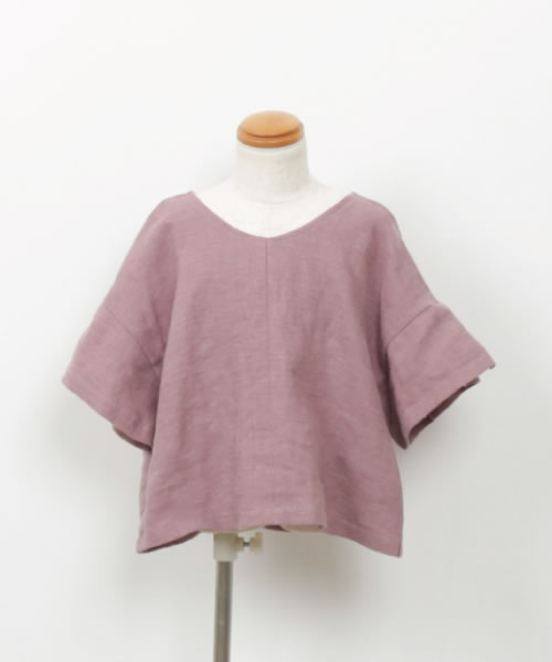 TP019 ふわ袖ブラウス　キッズ